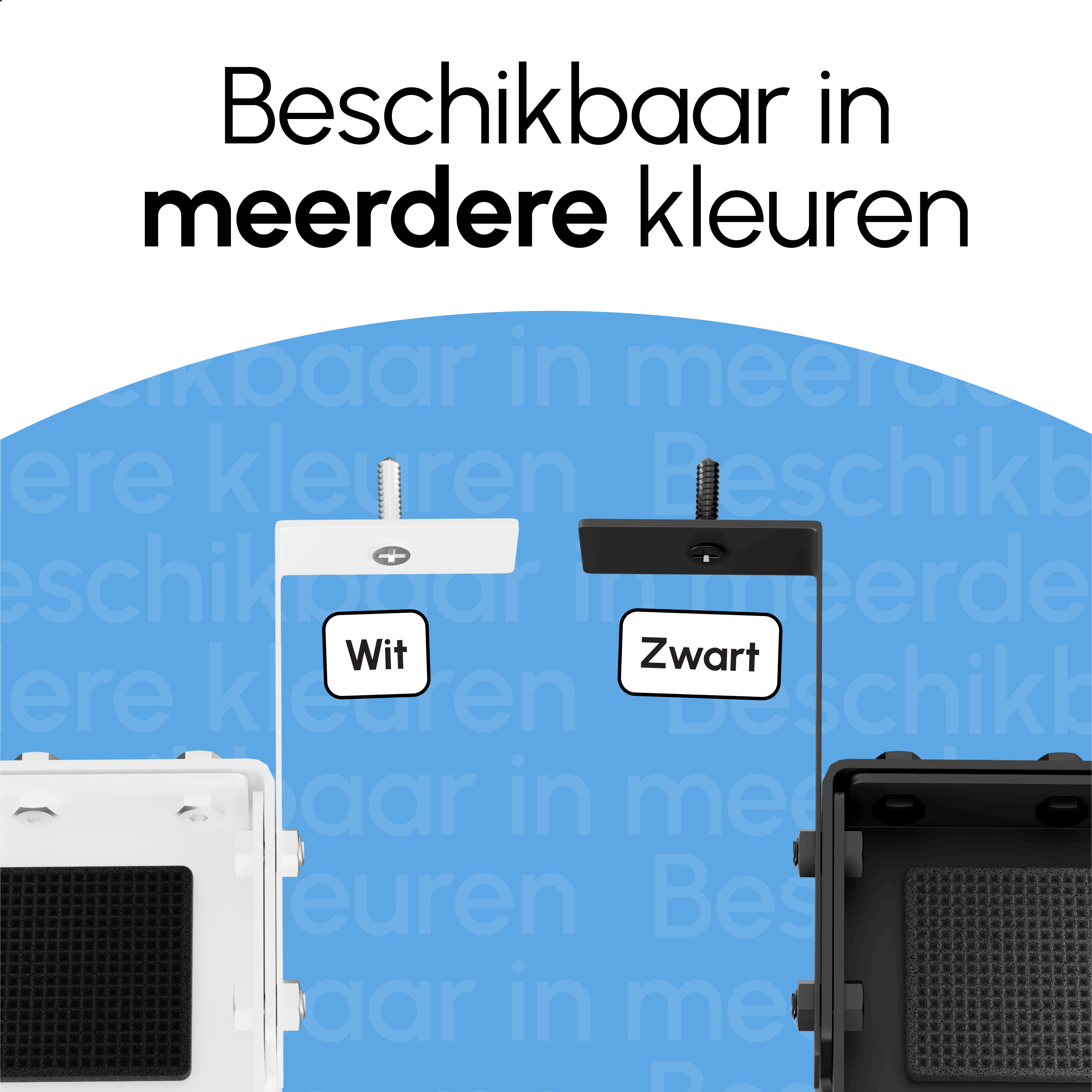 Muuranker set Wit - voor wasmachine verhoger