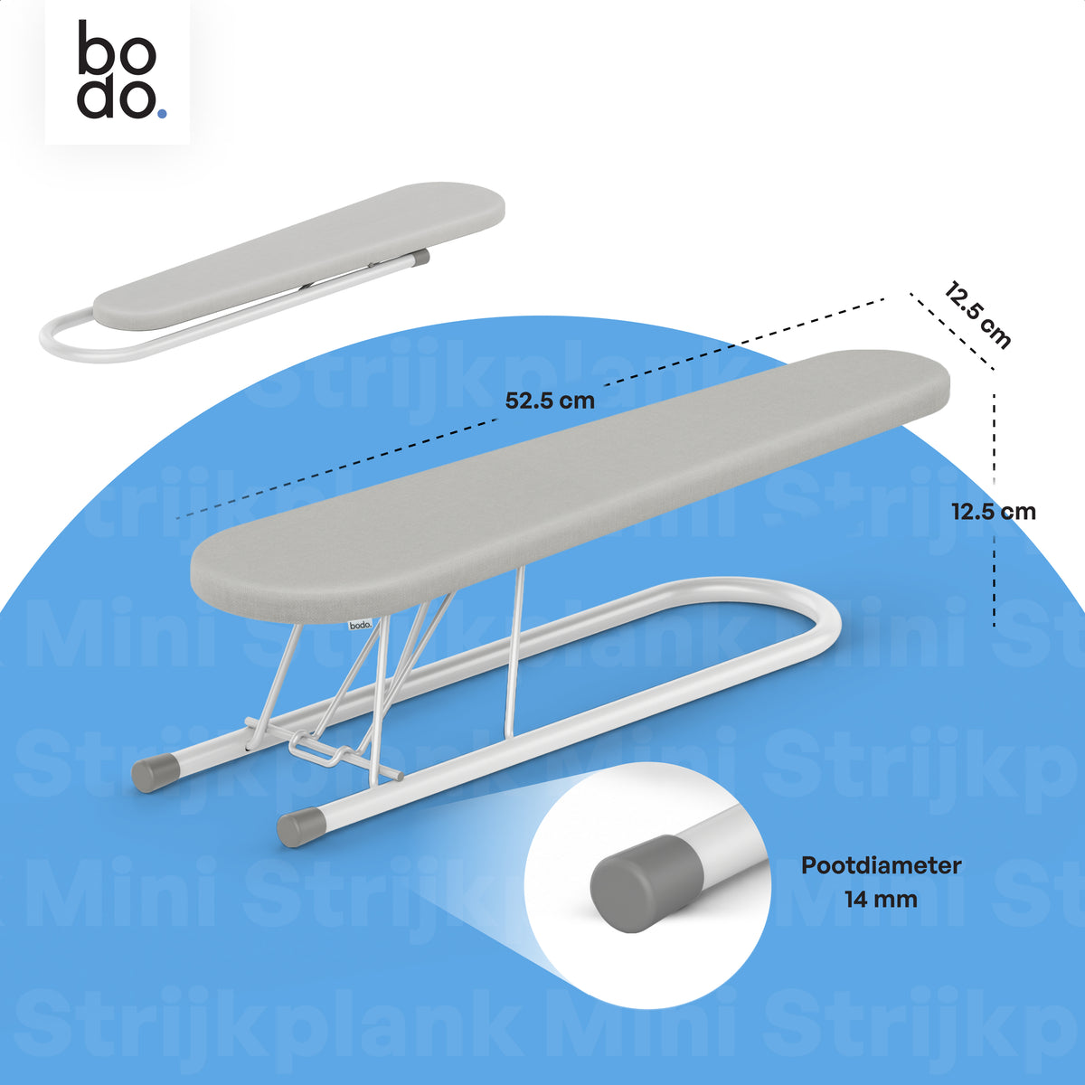 Mouwplank - Mini Strijkplank - Ascend Sleeve - Grey