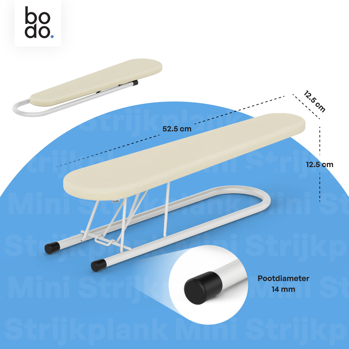 Mouwplank - Mini Strijkplank - Ascend Sleeve - Crème