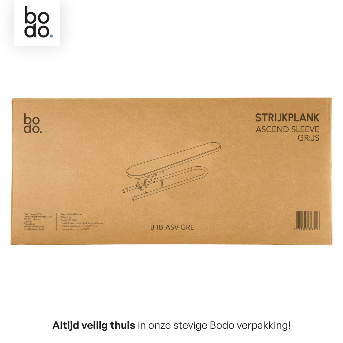 Mouwplank - Mini Strijkplank - Ascend Sleeve - Grey