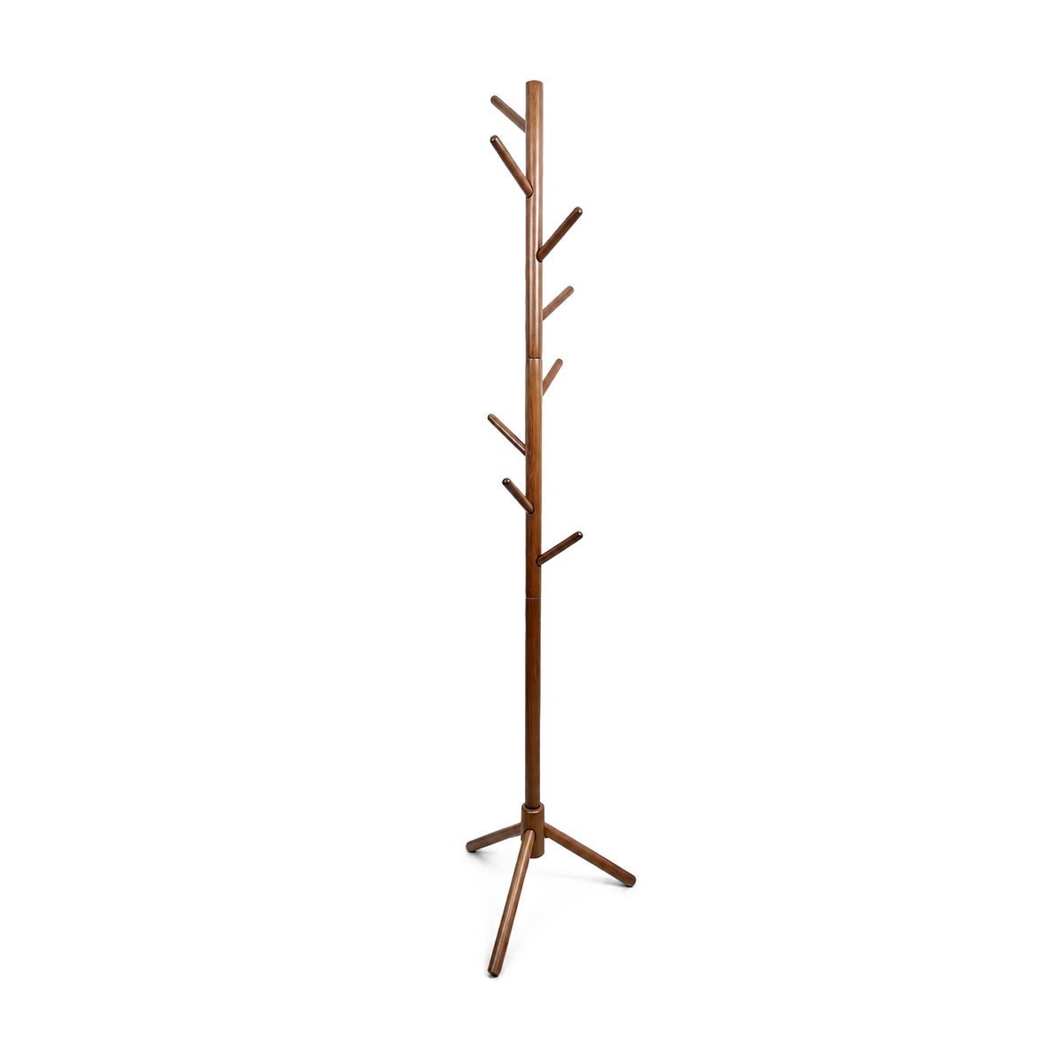 Staande Kapstok Hout - Donker hout