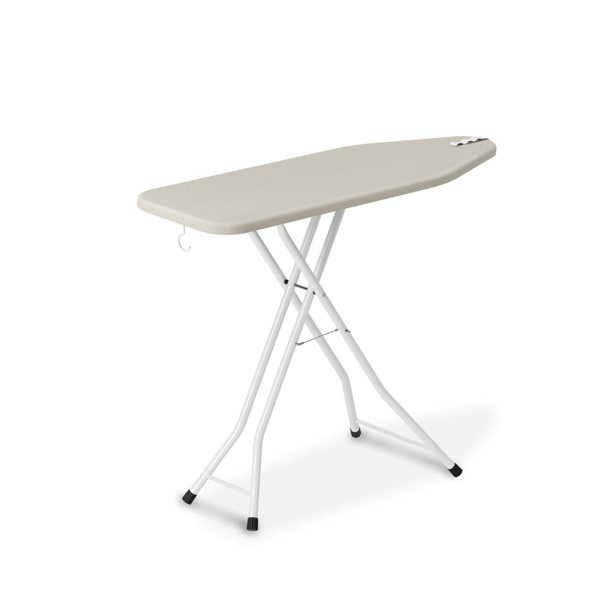 Strijkplank 135x46 cm - Verticaal Stomen - Ascend Flex - Crème