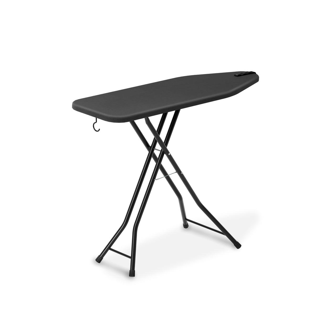 Strijkplank 135x46 cm - Verticaal Stomen - Ascend Flex - Zwart