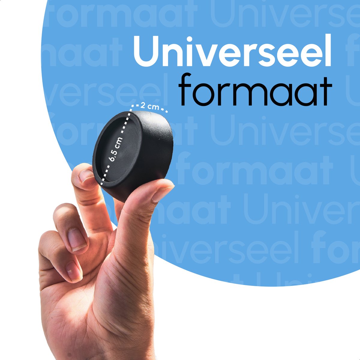 Trillingsdempers - Zwart - Voetjes voor wasmachine & droger