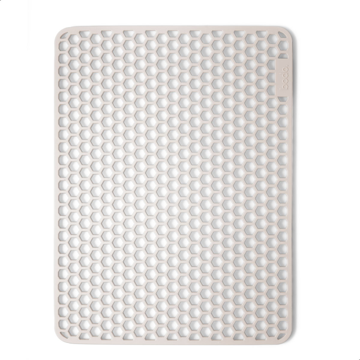 Gootsteenmat - Rechthoekig - Beige - 36 x 46 cm - Voor 40 x 50 cm Wasbak