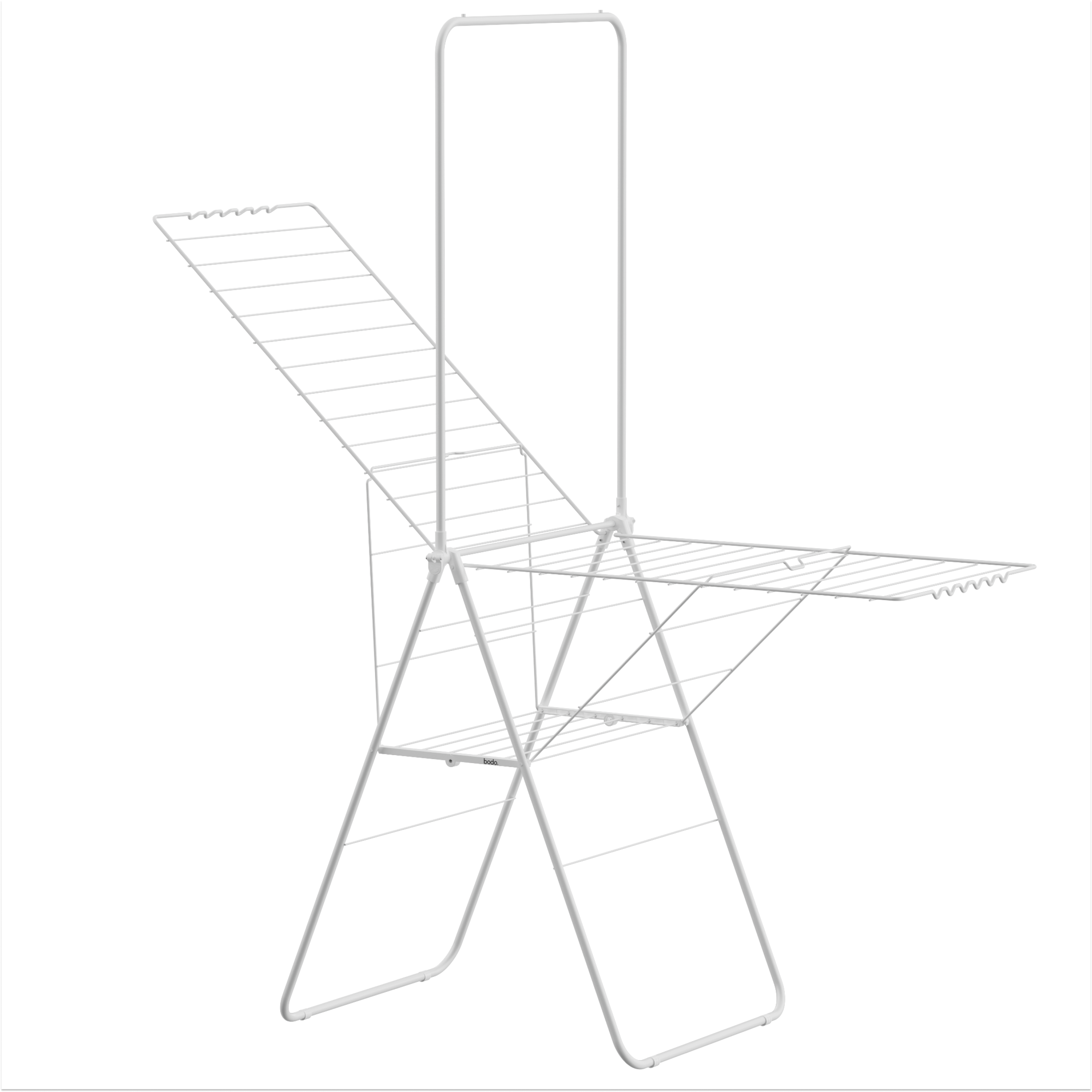 Wasrek - Droogrek Inklapbaar - 28 meter drooglengte - Wit