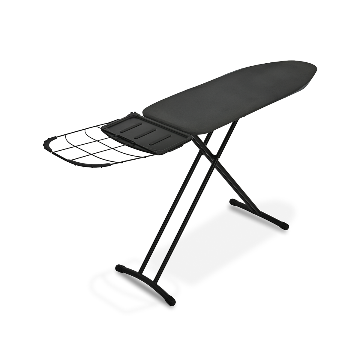 Strijkplank Ascend Elite - Stoomunithouder - Uitklapbaar Rek - 122 x 43 cm - Zwart - Beschadigd/Geretourneerd