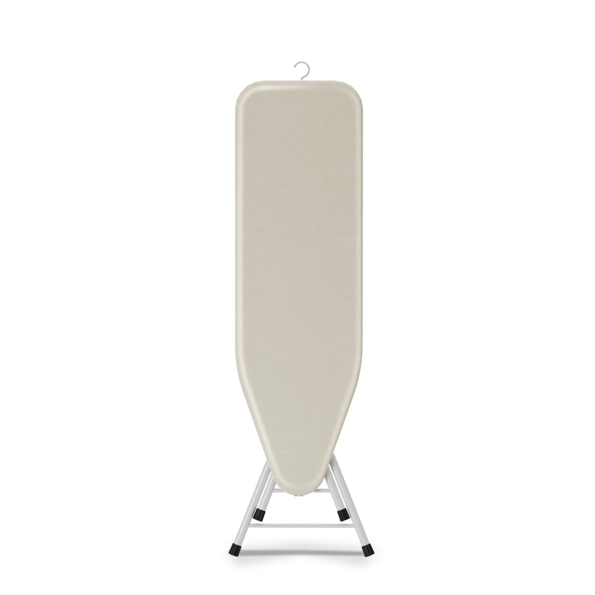 Strijkplank 135x46 cm - Verticaal Stomen - Ascend Flex - Crème
