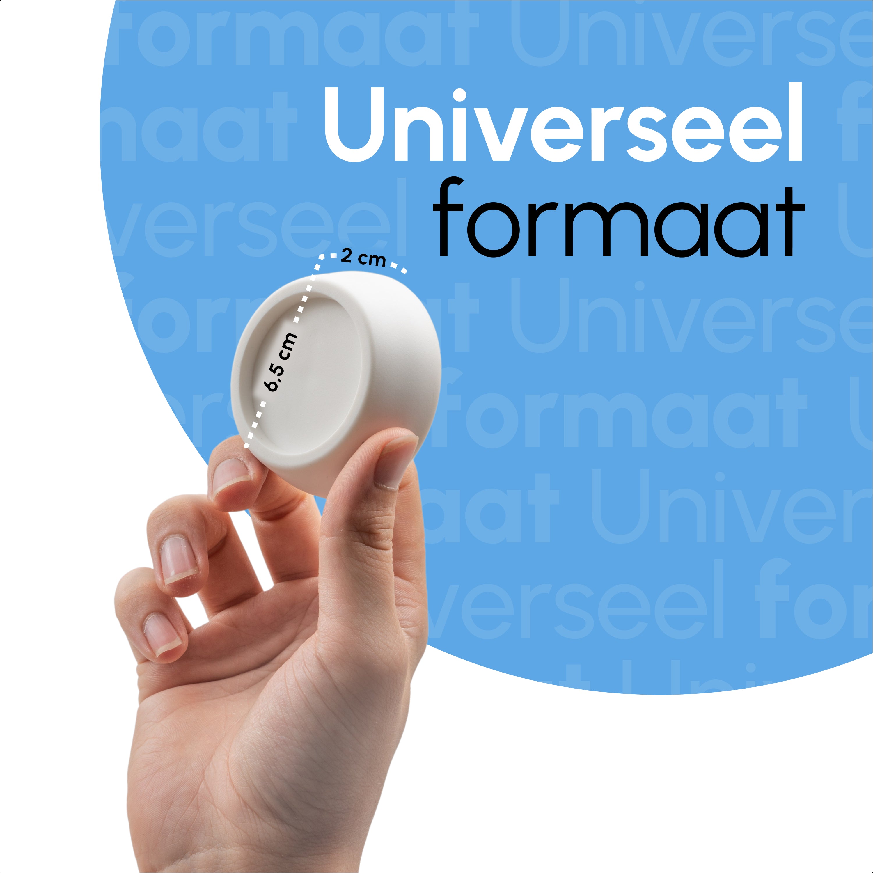 Trillingsdempers - Wit - Voetjes voor wasmachine & droger