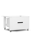 Wasmachine Verhoger met Opberglade - Wit - 61x58x48 cm